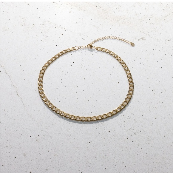 Slide jewels Elegant Gold Chain Necklace - Picture 1 of 7